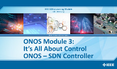 ONOS Module 3: It's All About Control: ONOS SDN Controller