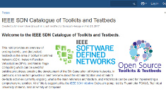 IEEE SDN Catalogue of Toolkits and Testbeds